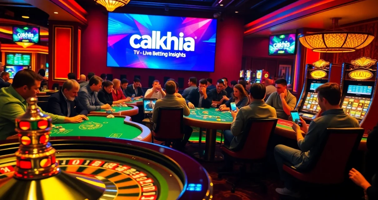Cakhia TV integrates live sports betting insights at exciting casino tables.